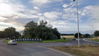 Man and woman in serious condition in hospital after Mercedes involved in crash in South Ayrshire