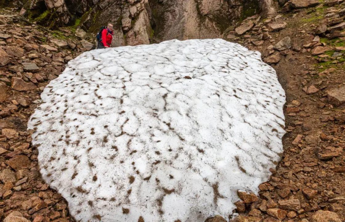 Snow patch deemed ‘barometer for climate change’ melts for fourth year in a row