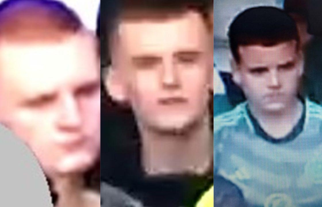 Police release images of three men after ‘assaults’ during Celtic v Rangers game