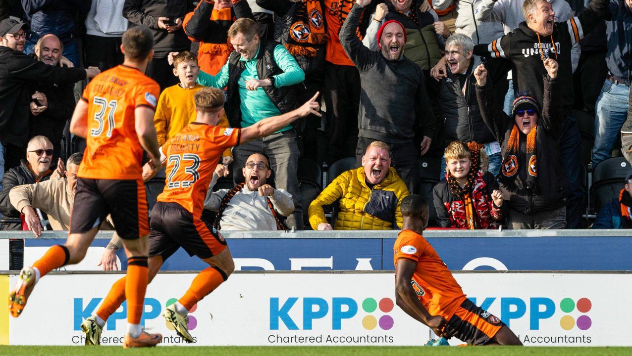 Jim Goodwin pleased Emmanuel Adegboyega atoned for miss in Dundee United win