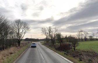 Man fighting for life among four in hospital after three-car crash on A950 near Mintlaw