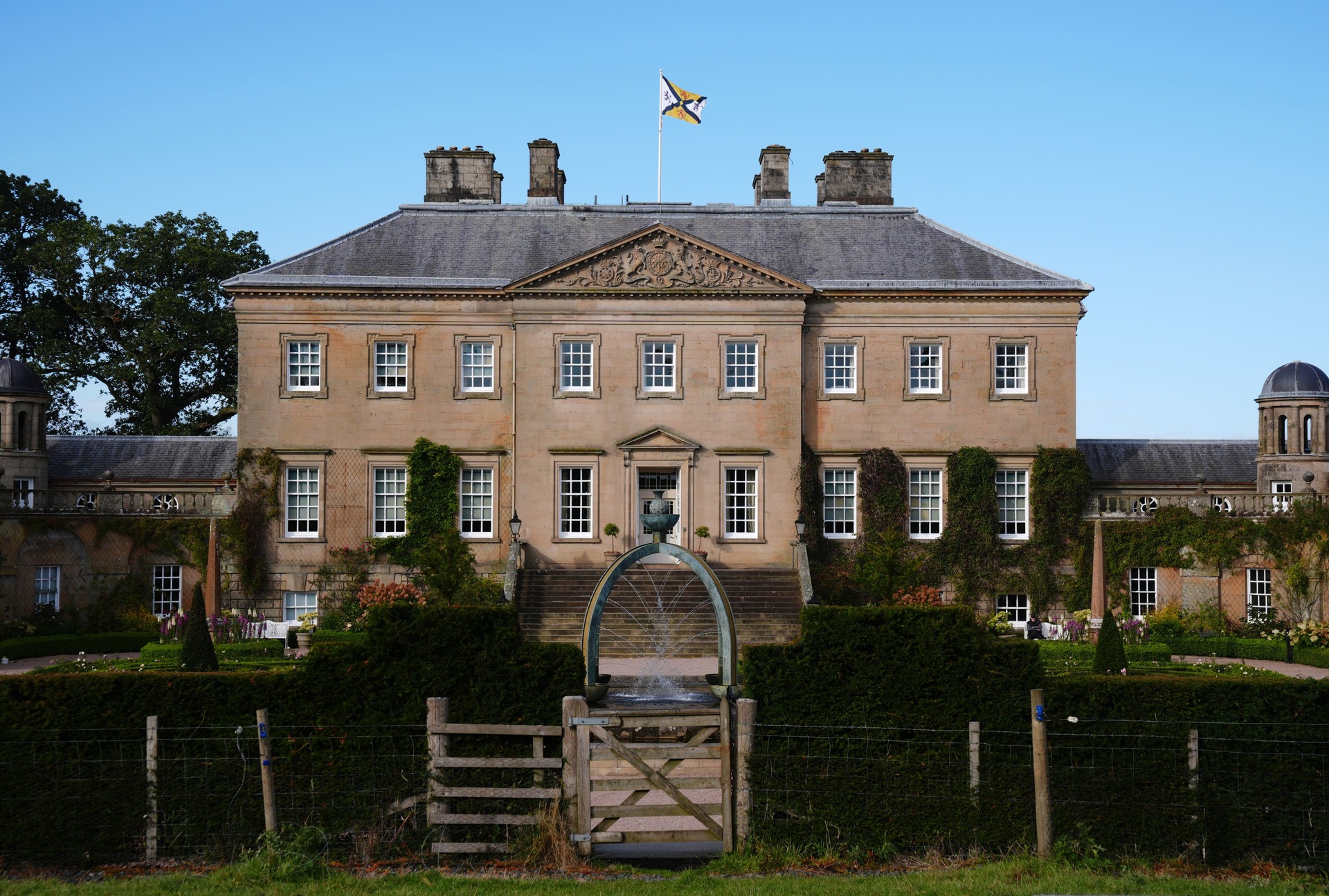 Dumfries House in Ayrshire, Scotland, serves as the headquarters for The King’s Foundation (Andrew Milligan/PA). 