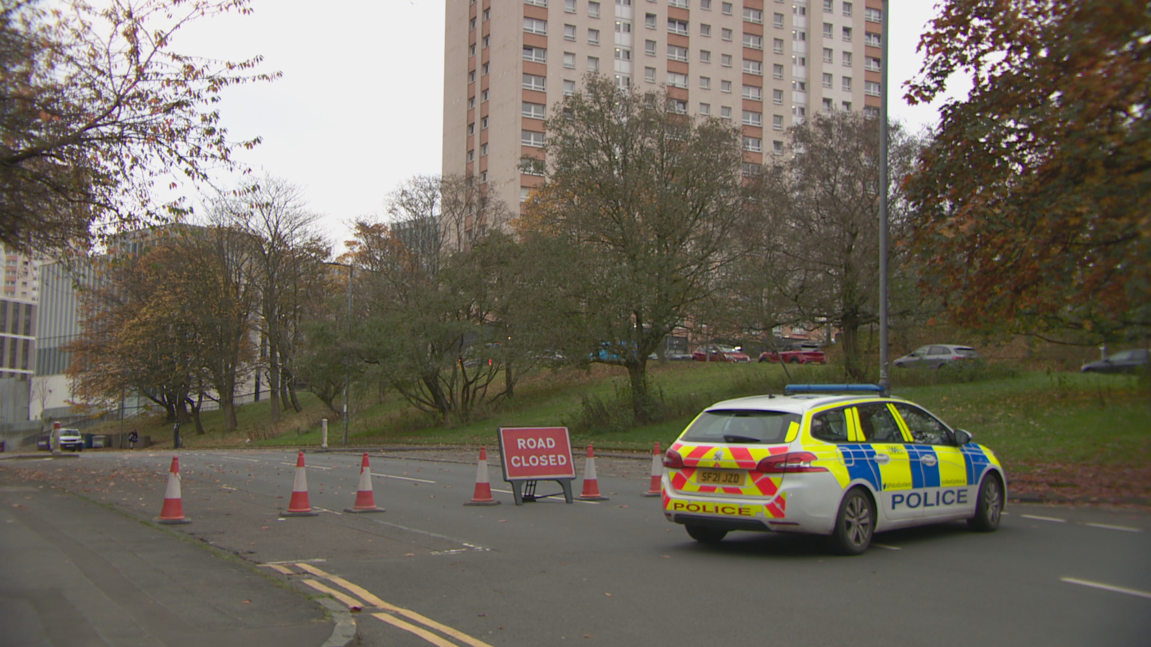 Police were called to reports of a disturbance around 12.55pm on Tuesday on St Mungo Avenue in the Townhead area of the city.