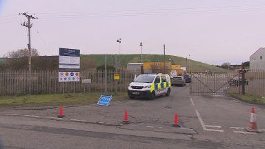 Man dies after suffering injuries at Dunfermline Recycling Centre in Fife