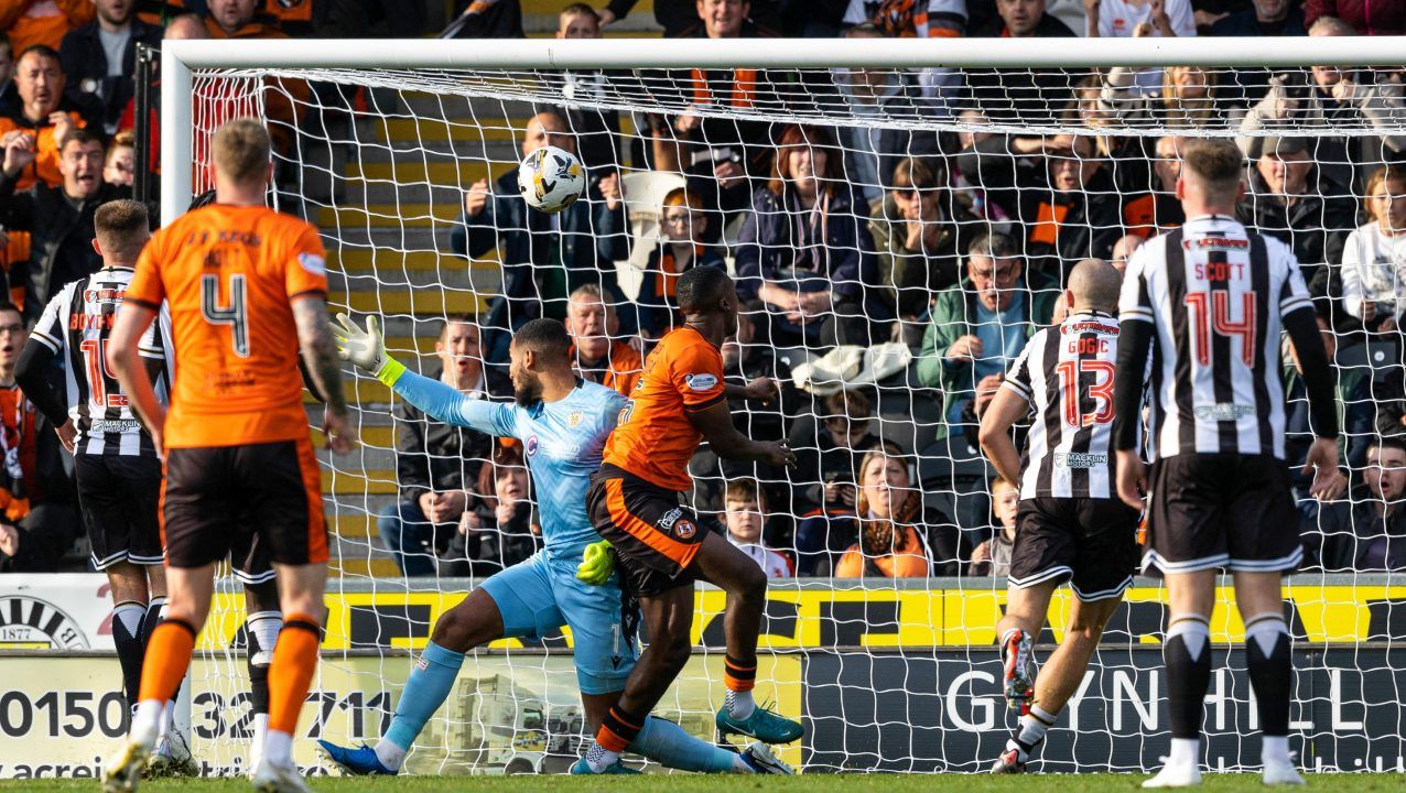 Emmanuel Adegboyega nets winner for Dundee United at St Mirren