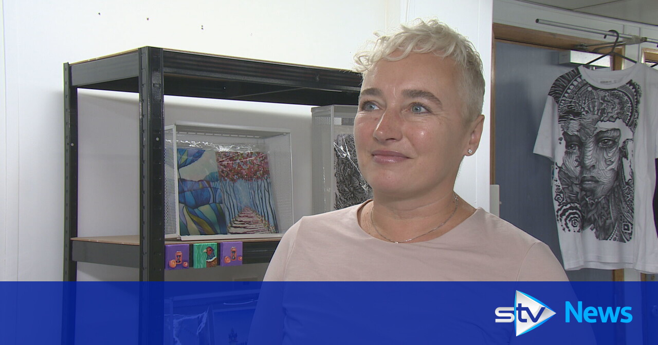 Ukrainian artists take over former Burger King kitchen at Gyle Shopping