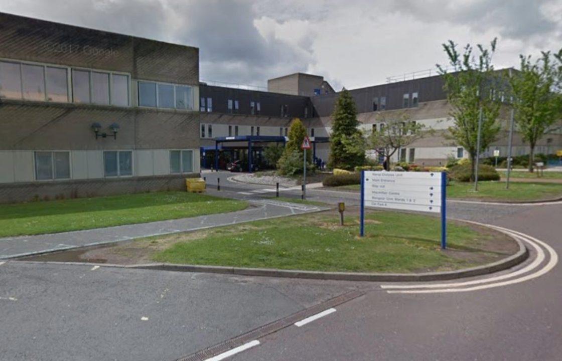 Fire crews confirm no casualties after blaze at hospital in Livingston