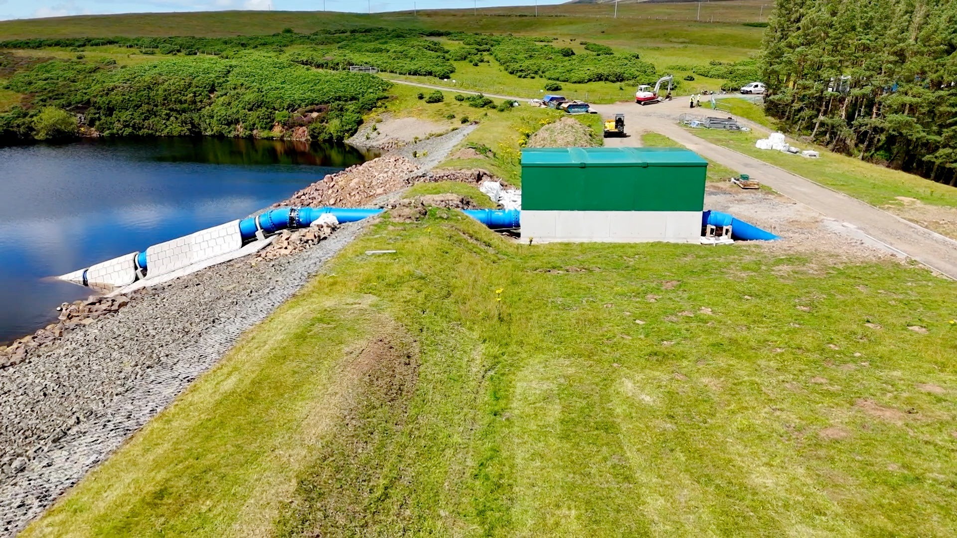 Green Hydro Energy Scheme at East Lothian Reservoir 