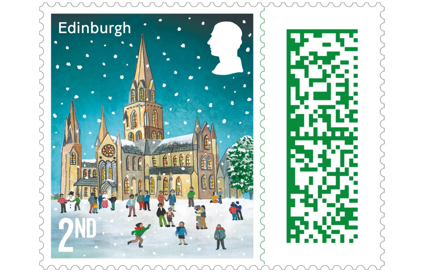 Royal Mail reveals Christmas 2024 stamps including St Mary's Episcopal