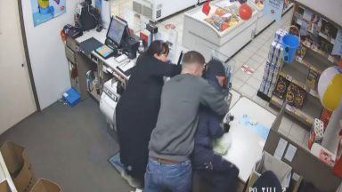 Armed robber caught on CCTV being tackled by heroic Post Office staff jailed