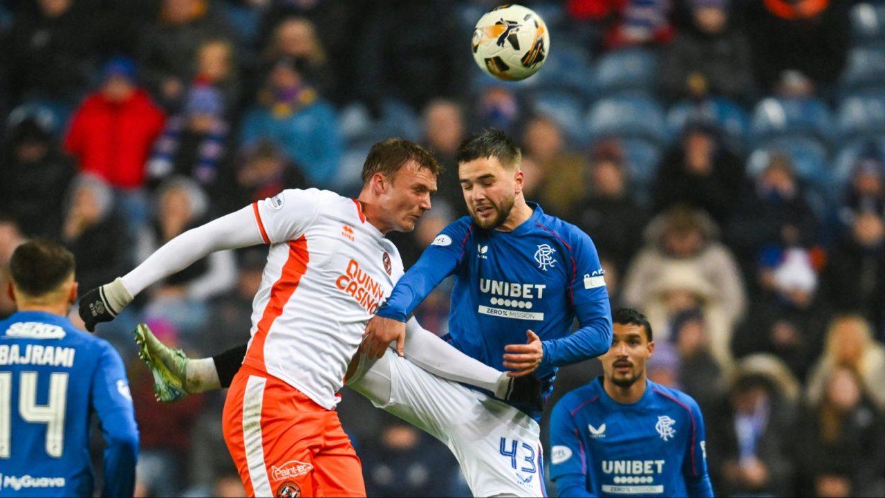 Dundee United leave Ibrox with a point after draw with Rangers