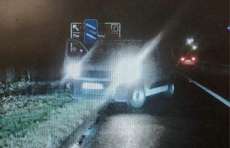 ‘Drunk van driver’ stopped travelling wrong way on M9 in Stirling