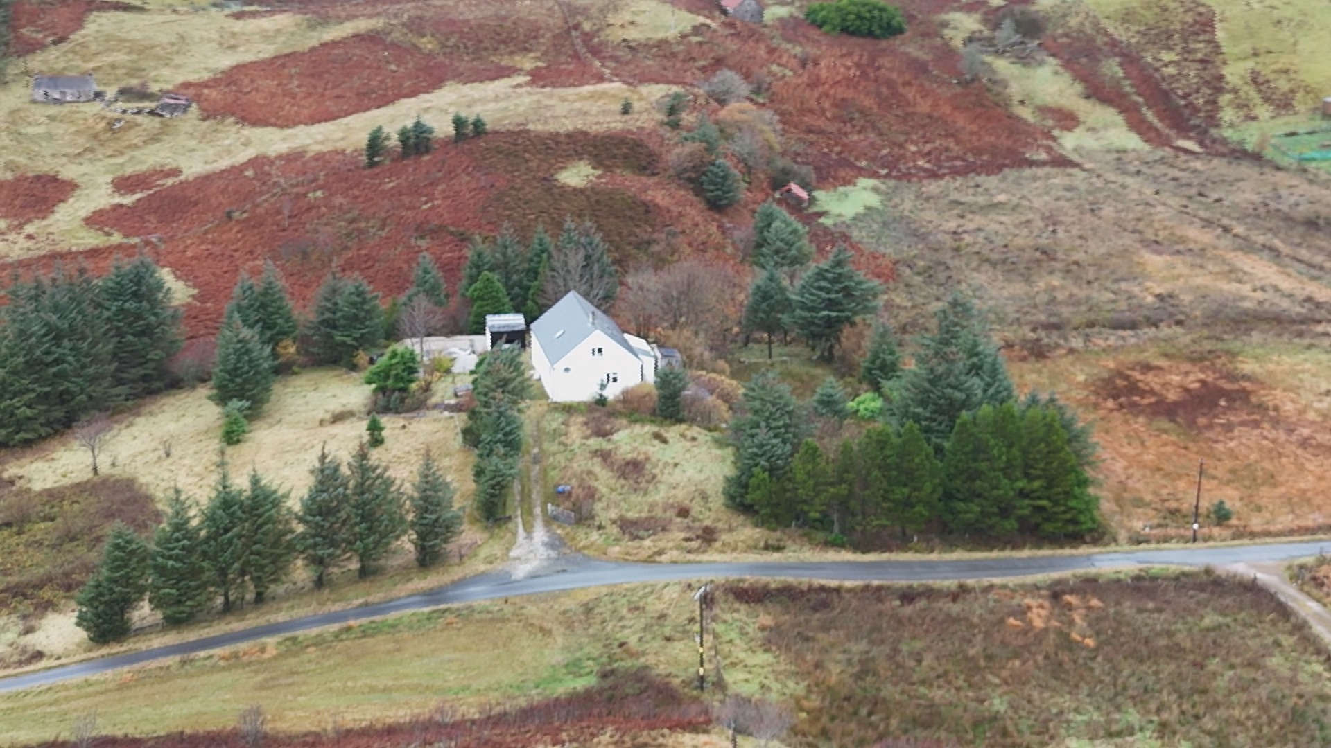 The home that Finlay MacDonald shared with his wife Rowena and their children.  