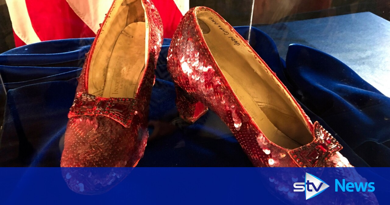 Ruby slippers from The Wizard Of Oz up for sale nearly two decades after theft