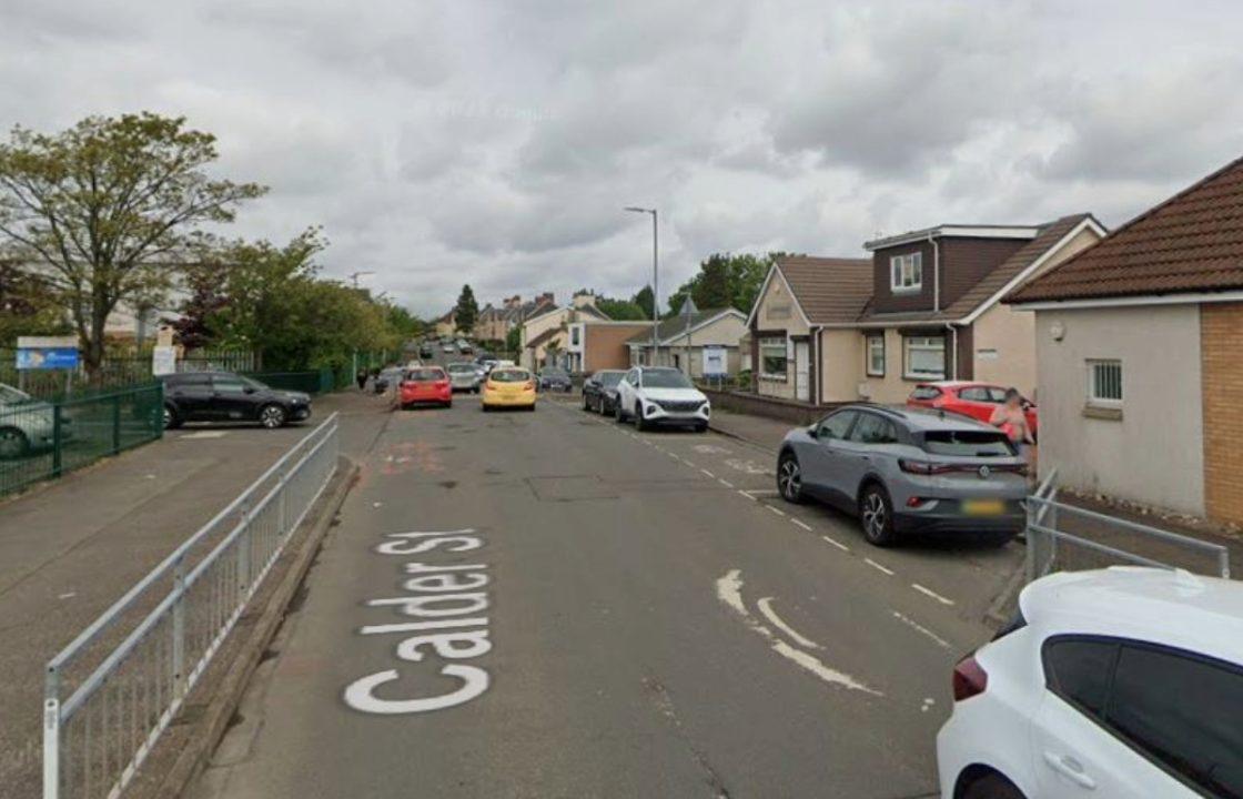 Man treated in hospital following disturbance on  street in South Lanarkshire