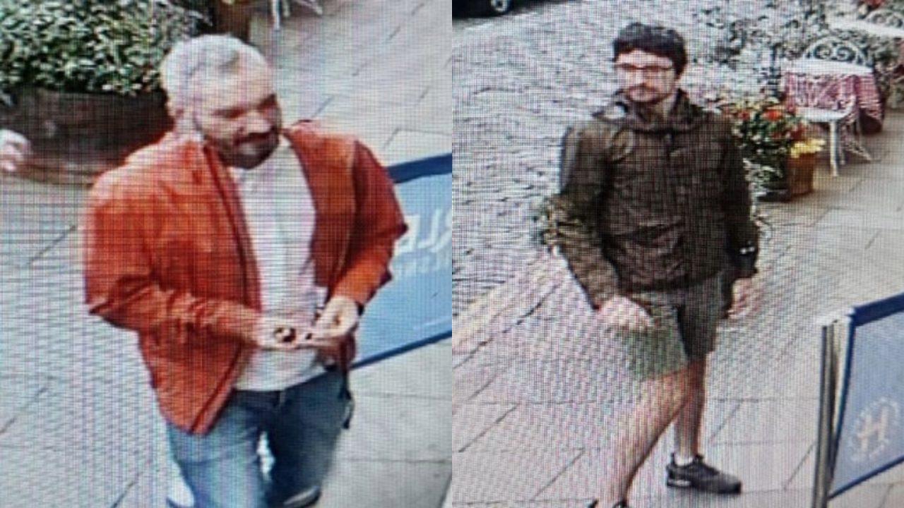 Police release CCTV images of two men after Stirling city centre assault