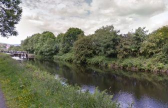 Man taken to hospital after falling in Glasgow canal