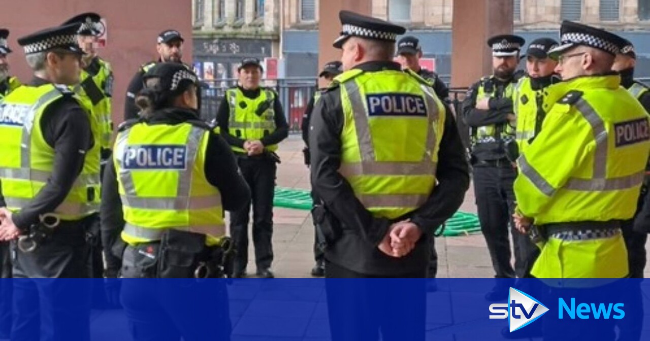 Two men charged after Glasgow city centre thefts amid police crackdown ...