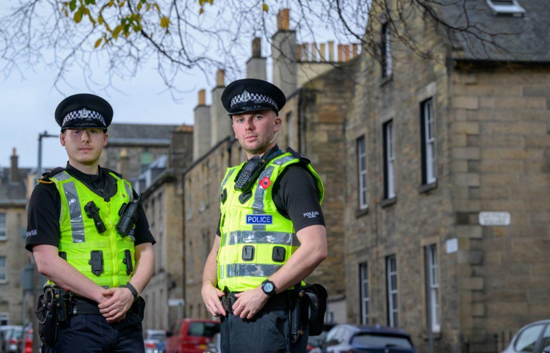 Scots officers faced attack from ‘scissors-wielding man and rabid dog’ in Edinburgh