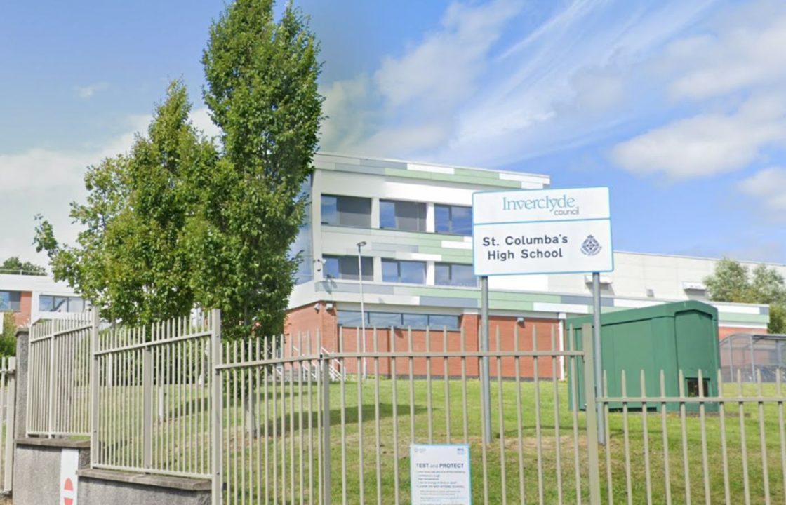 Schoolboy arrested after threats allegedly made towards pupils and teachers at Gourock school