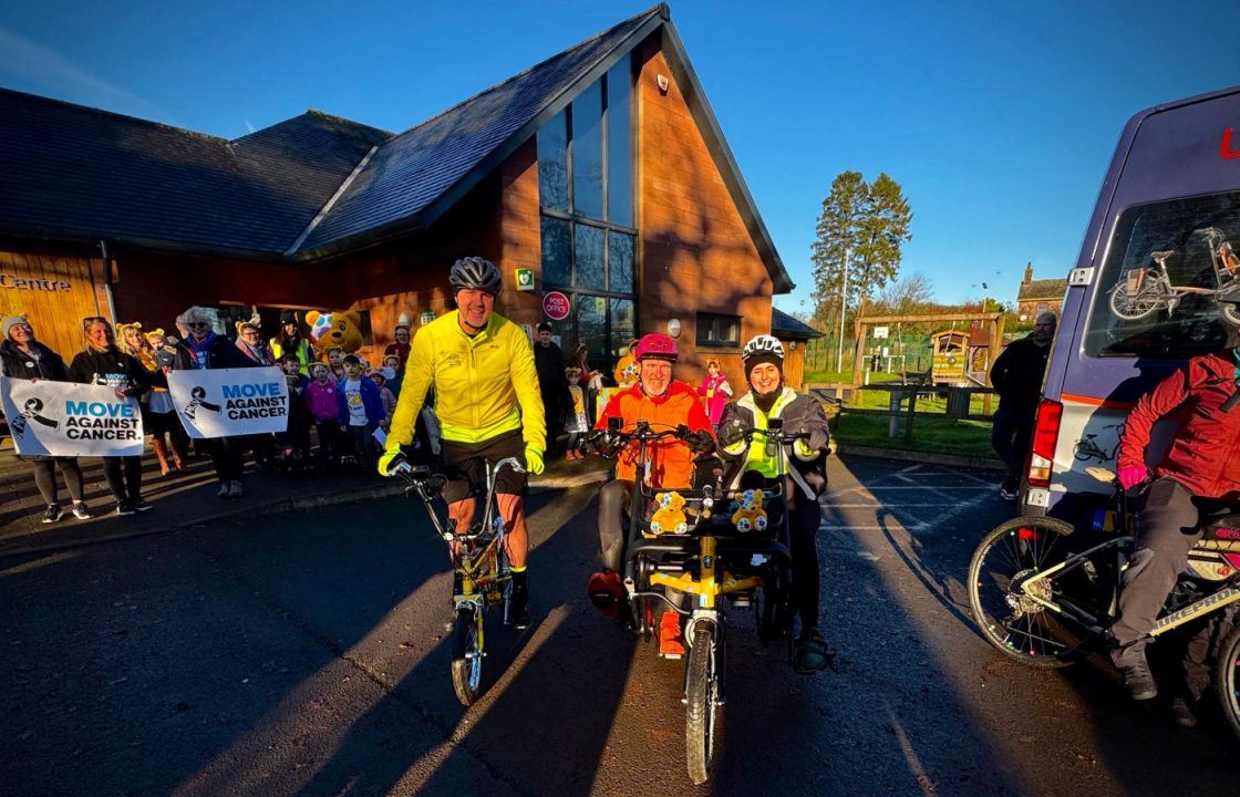 Paddy McGuinness to finish ultra-endurance cycling challenge in Glasgow