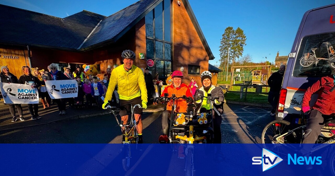 Paddy McGuinness to finish ultra-endurance cycling challenge in Glasgow