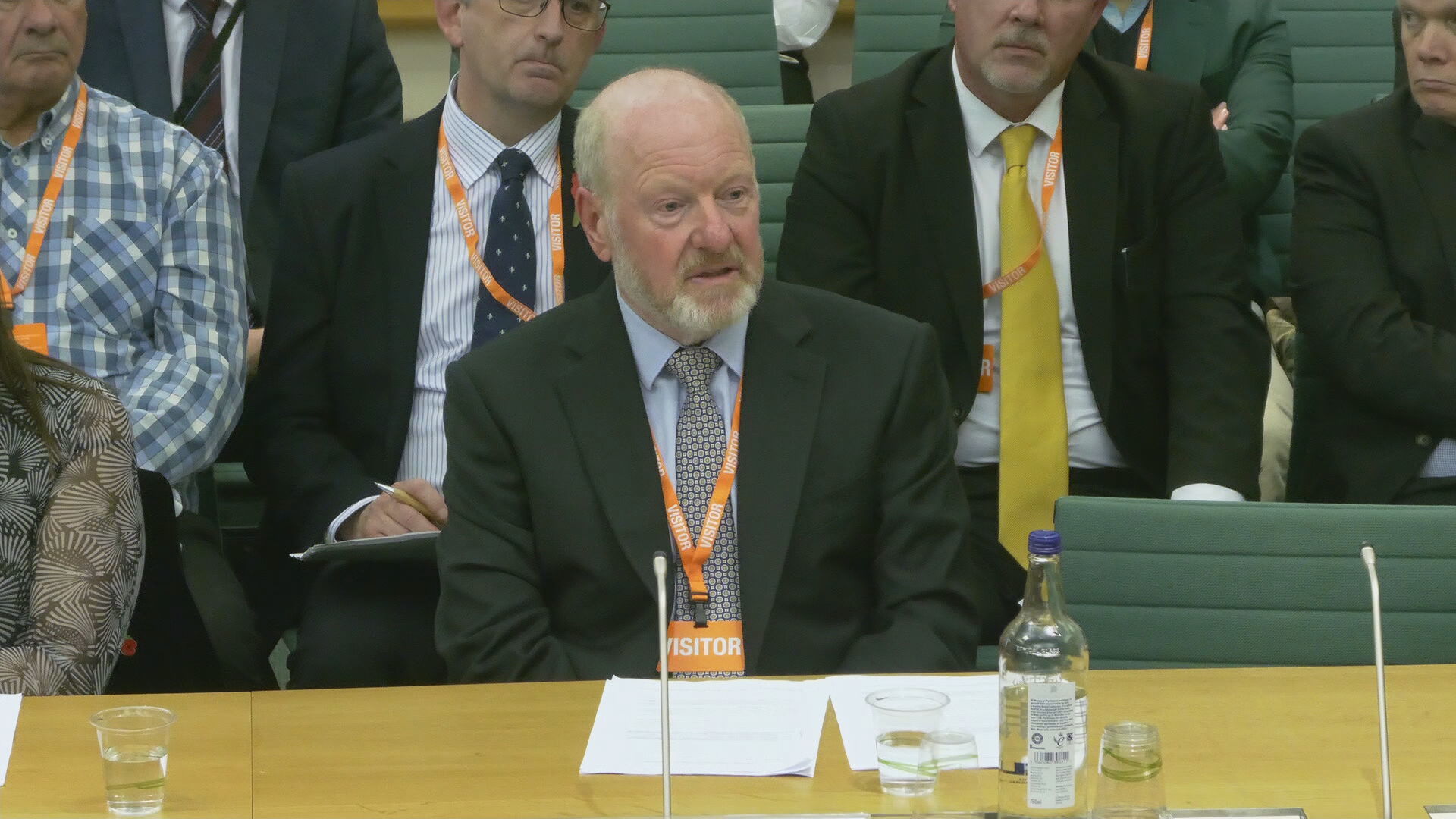 Sir Alan Bates gives evidence at the Business and Trade Committee.