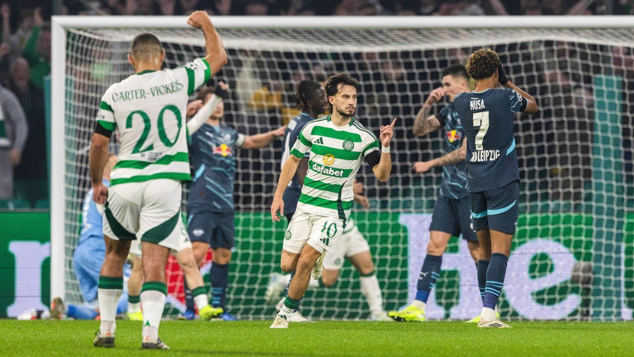 Kuhn nets double as Celtic shock RB Leipzig with stunning Champions League win