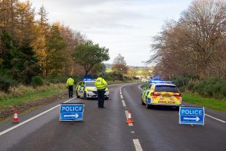 Woman dies at scene of A96 crash between Forres and Nairn involving car and lorry