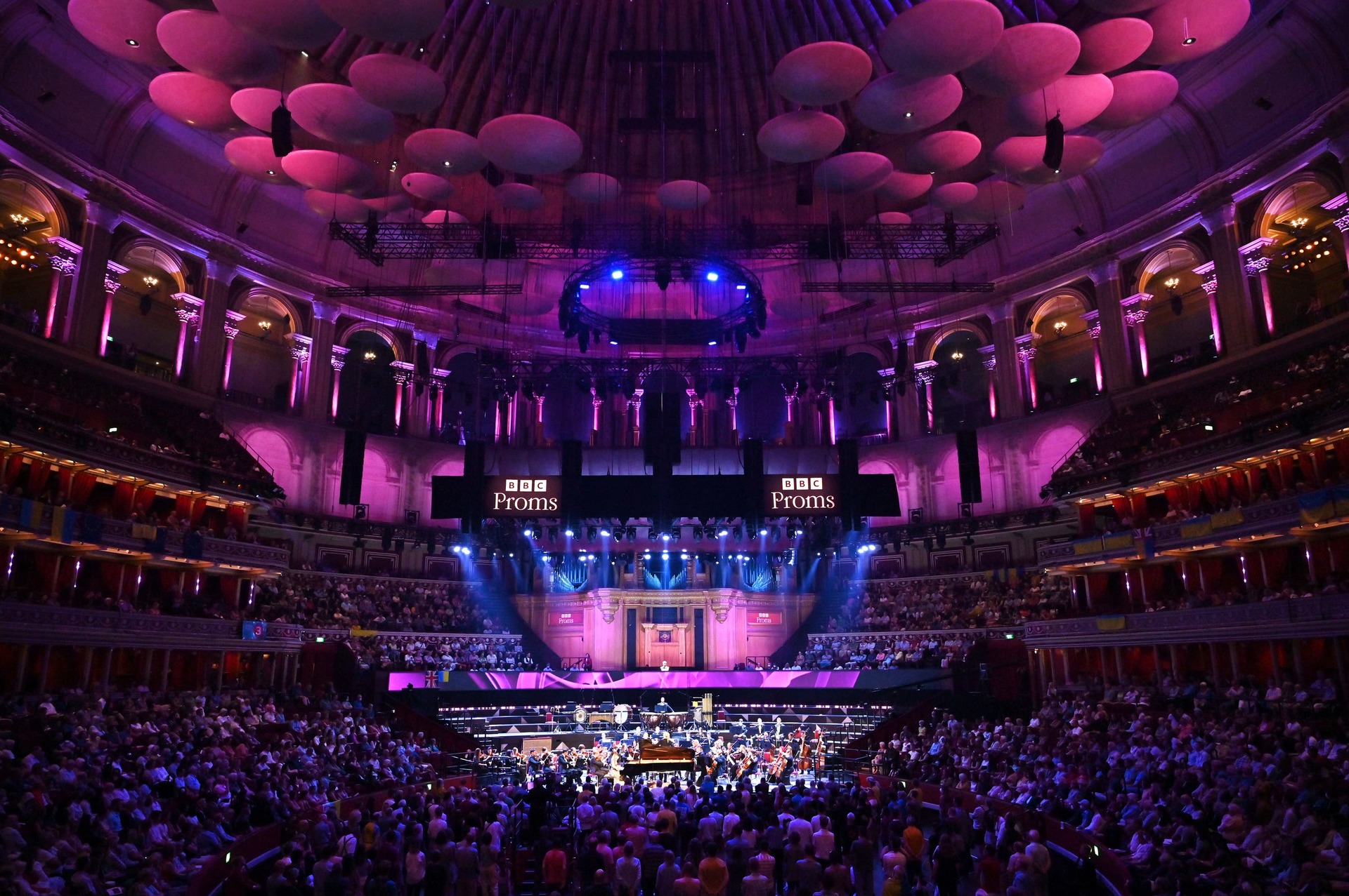 A performance at the BBC Proms (Mark Allan/BBC). 