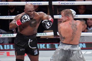 Former world champion boxer Mike Tyson suffers loss to YouTuber Jake Paul in boxing bout