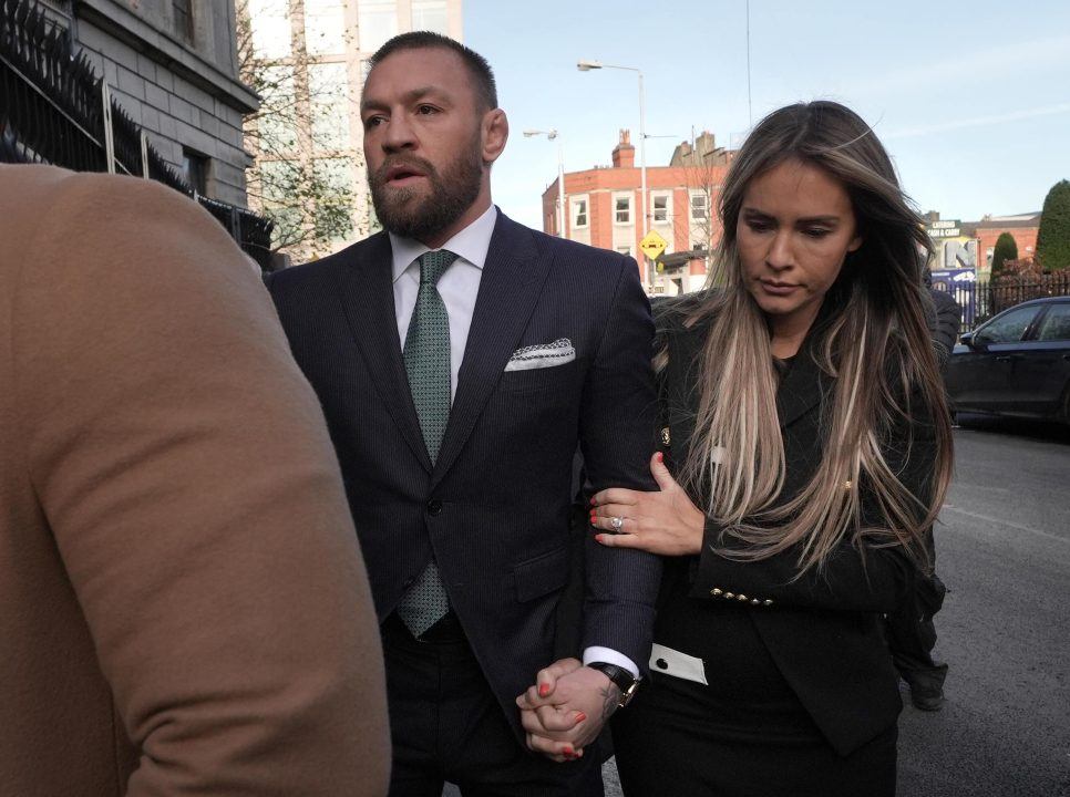 Jury in civil court finds Conor McGregor raped woman in hotel