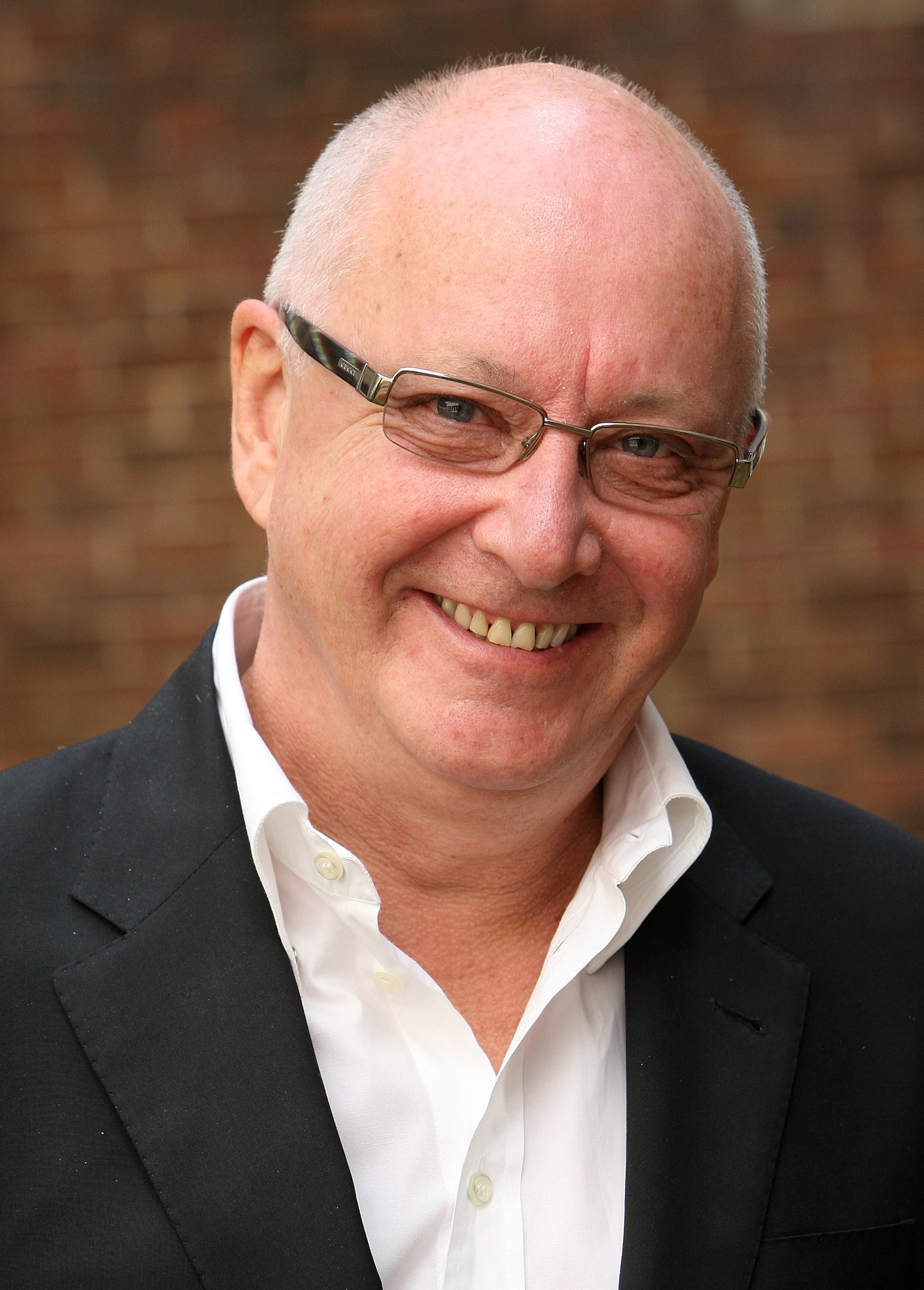 Trevor Sorbie MBE speaks at a presentation hosted by Organic Colour Systems to promote 'My New Hair' at the Macmillan Information and Support Centre.