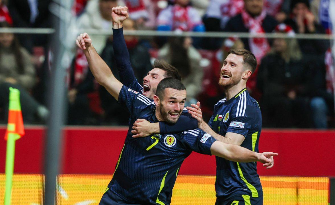 Scotland score late winner through Andy Robertson to beat Poland in Nations League