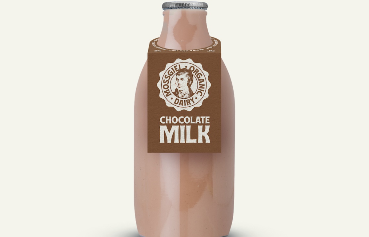 Brown cow milk is made from waste cocoa husks.