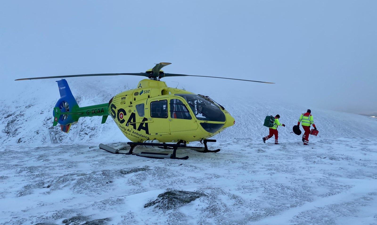 Scotland's Charity Air Ambulance has launched its winter appeal