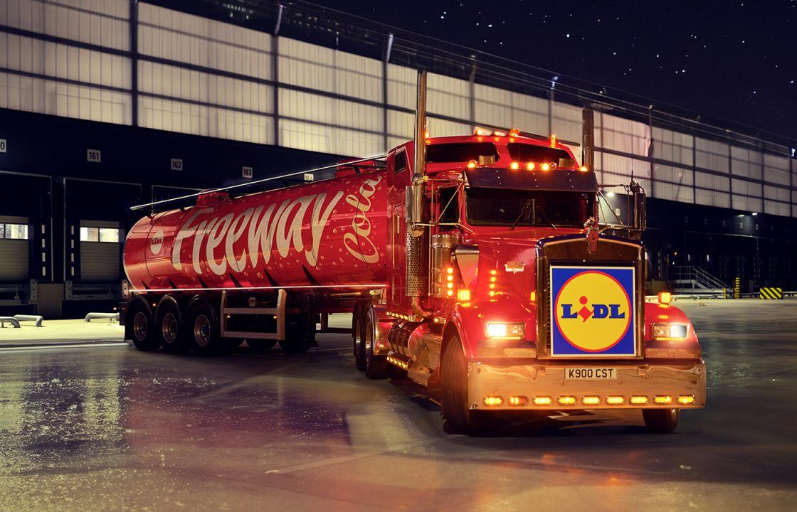 Lidl’s Christmas cola truck to begin nationwide tour in Dundee