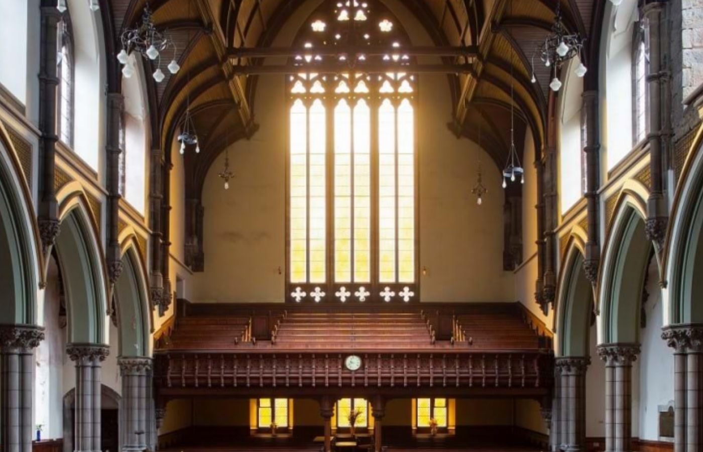 Interior of St Columba Gaelic Parish Church