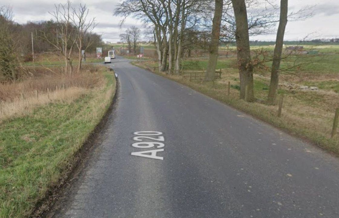 Woman in serious condition in hospital after collision in Aberdeenshire