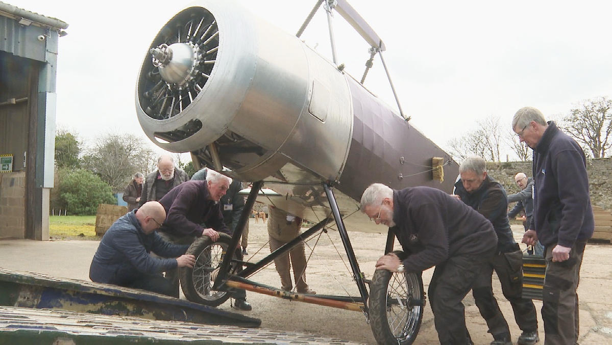 A group of pensioners from East Lothian have made history and fulfilled a 24-year dream by flying a homemade replica of an iconic First World War plane.