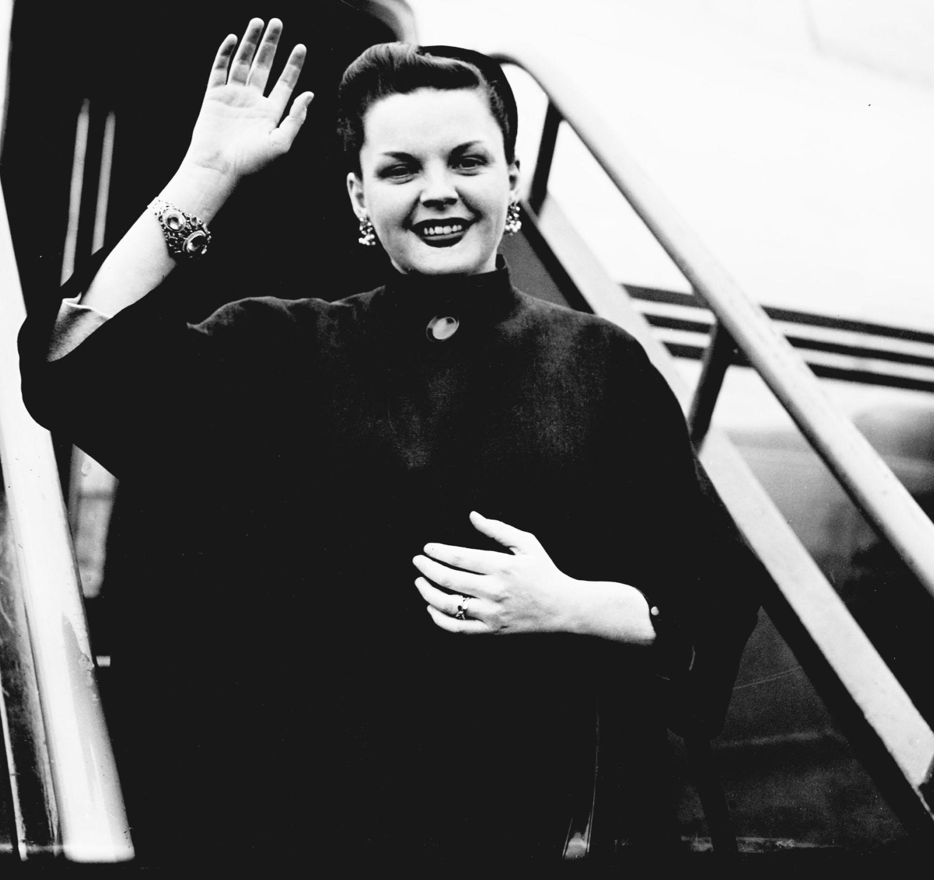 Judy Garland in May 1951 (PA) 