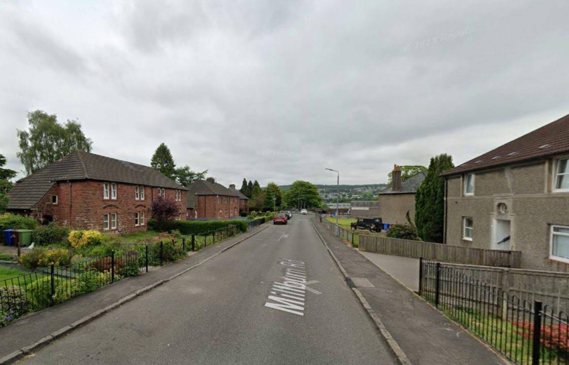 Hunt for two men after motorbike ‘deliberately’ set on fire in West Dunbartonshire