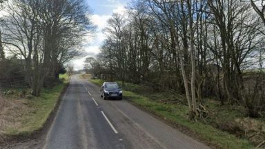 Man taken to hospital after crash between car and tractor in Aberdeenshire