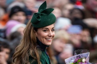 Kate hugs cancer patient after Christmas Day service at Sandringham