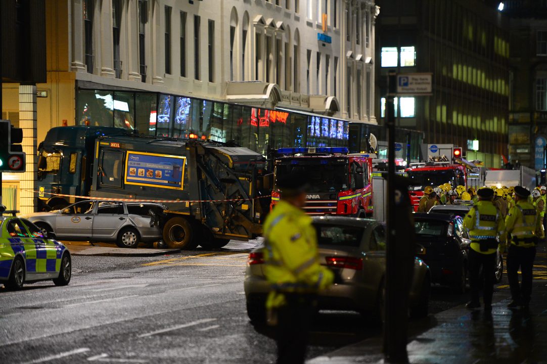 Ten years since bin lorry crash in Glasgow that left six dead