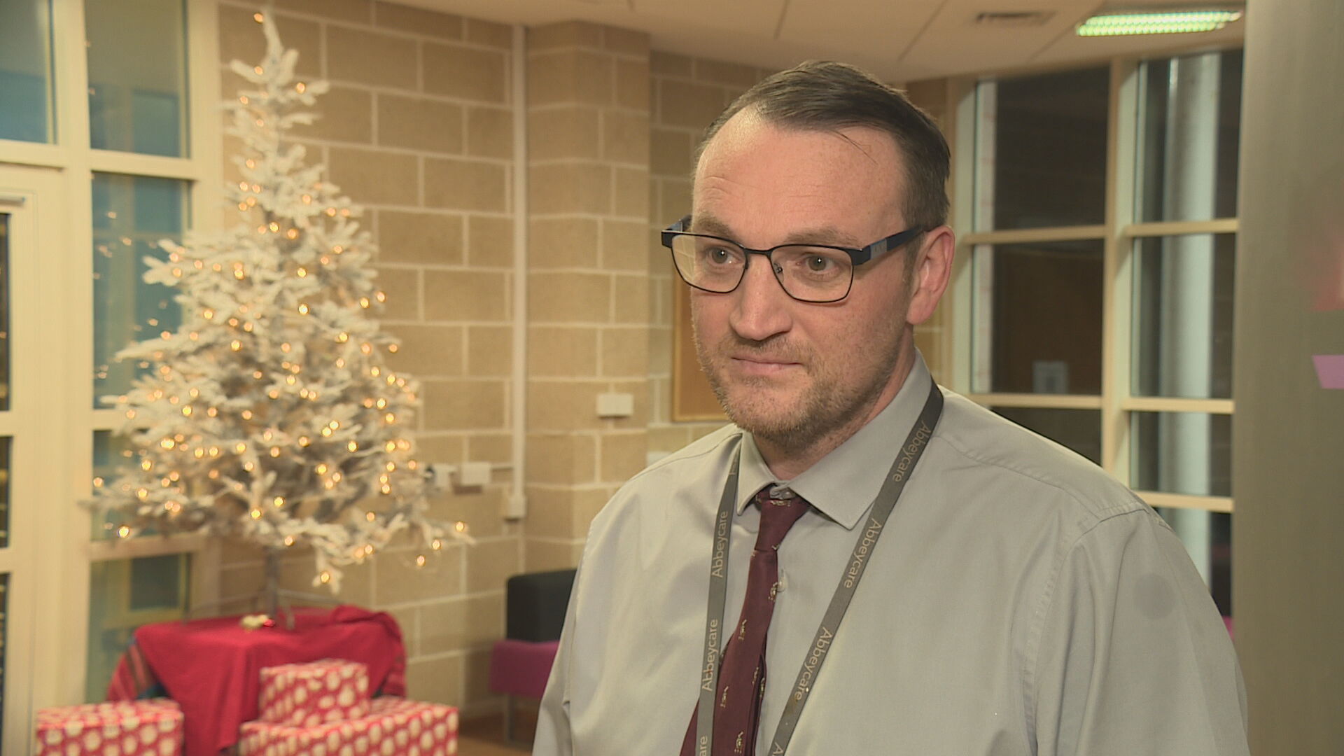 Admissions manager Gordon Peacock