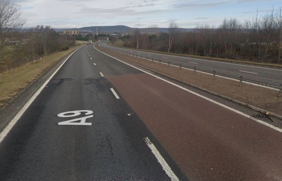 Woman dies at scene and one taken to hospital after single vehicle crash on A9