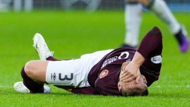 Hearts defender Stephen Kingsley out for ‘months’ due to hamstring surgery