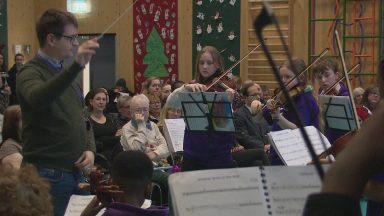 Aberdeen youngsters get together for Christmas concert