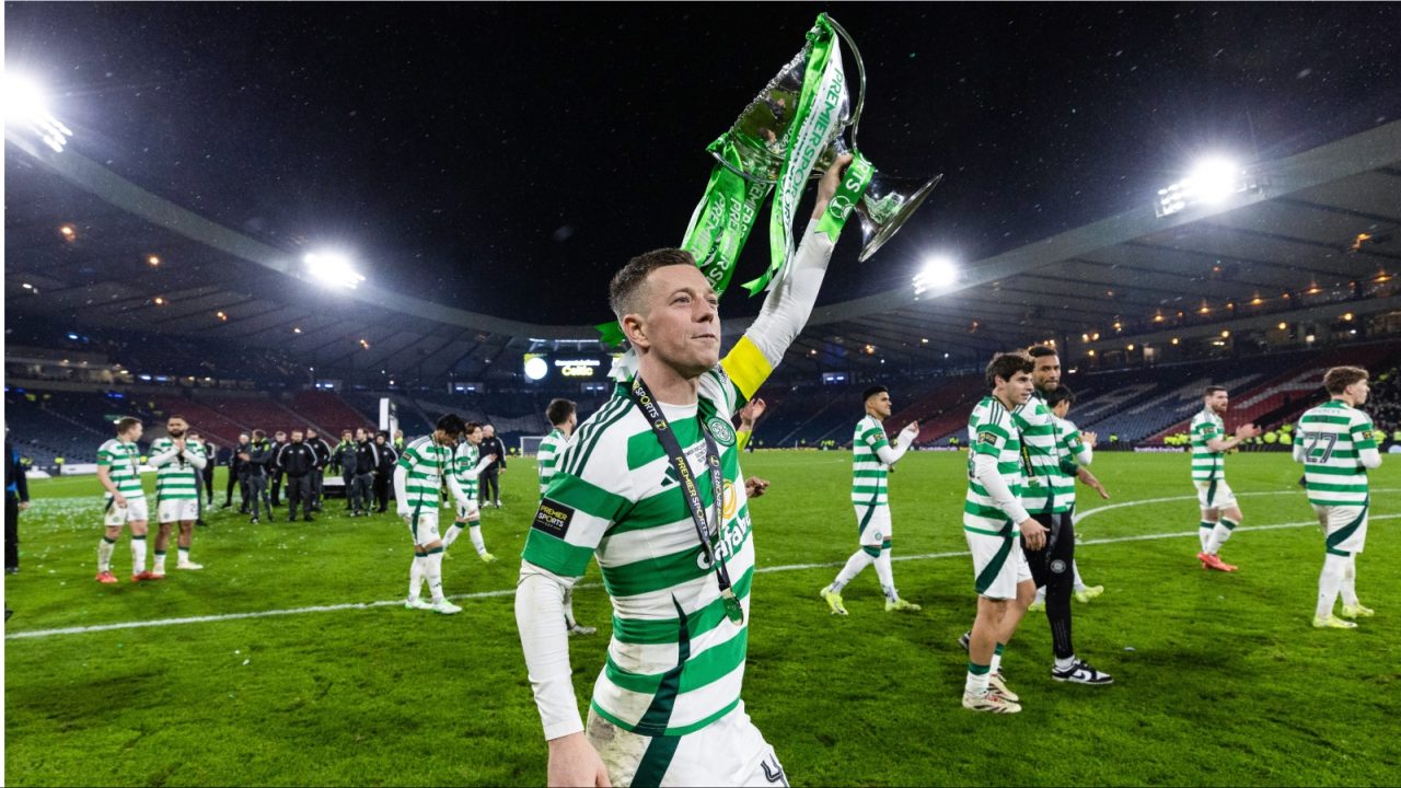 ‘Proud’ captain Callum McGregor hails Celtic side after cup final win over Rangers